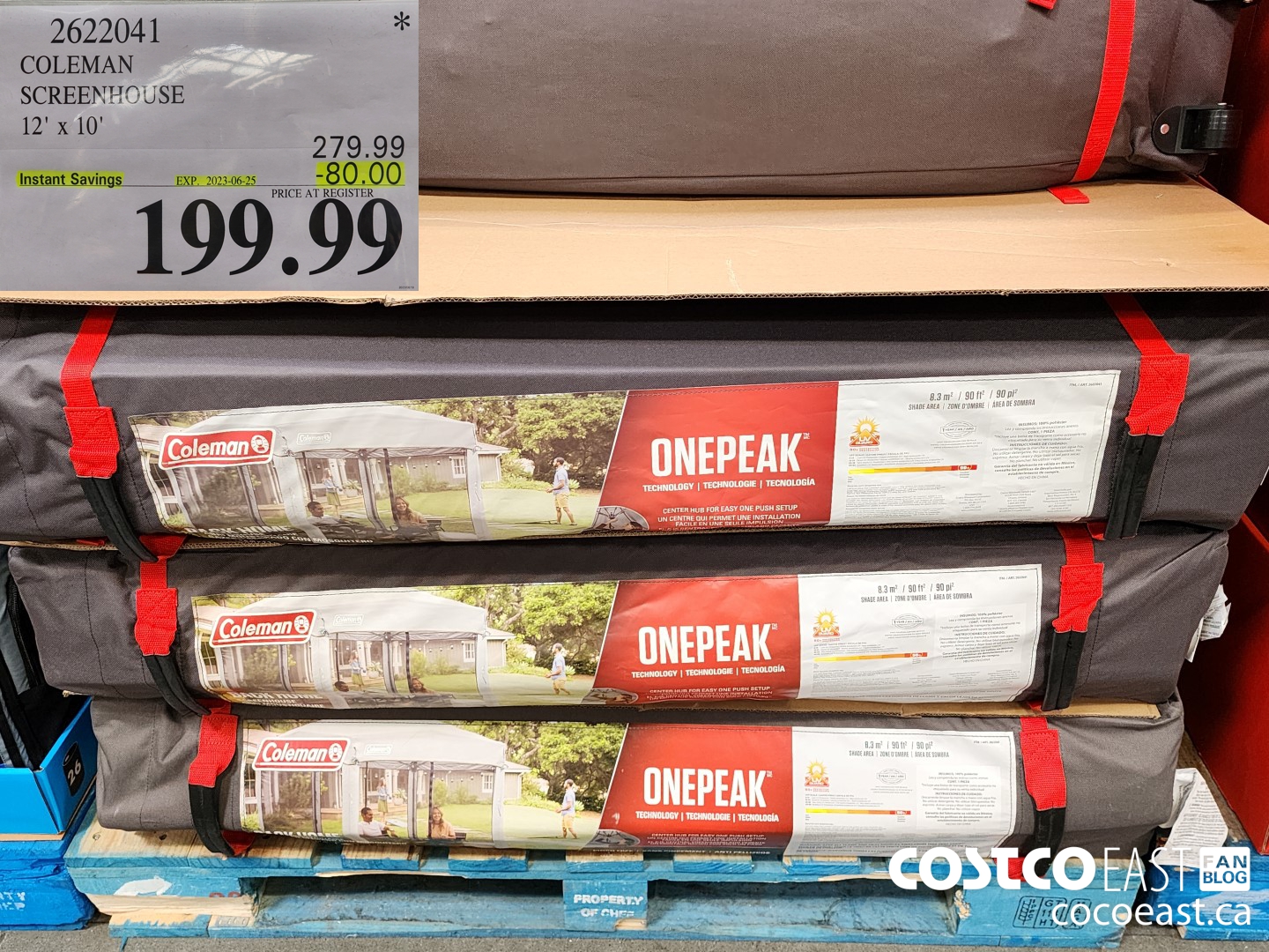 2622041 COLEMAN SCREENHOUSE 12' X 10' ($80.00 INSTANT SAVINGS EXPIRES ON 2023-06-25) $199.99