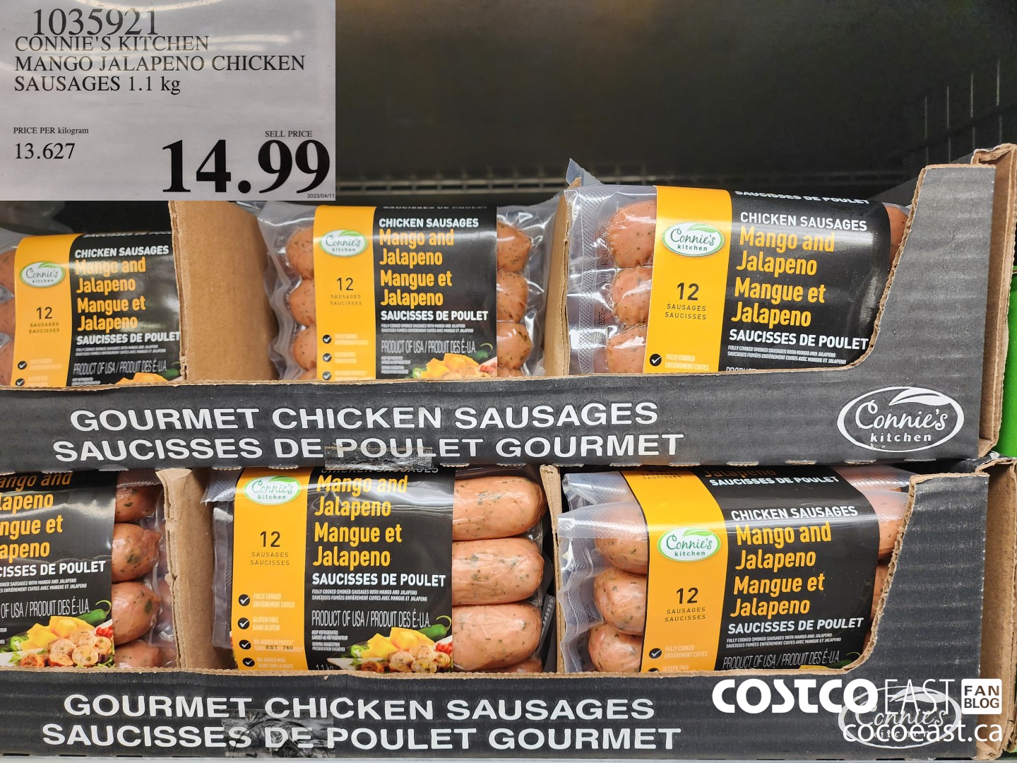 Costco East Cheese, meats & dessert Super Post June 15th 2023 Ontario & Atlantic Canada