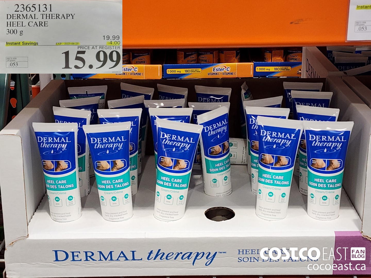 2365131 DERMAL THERAPY HEEL CARE 300 G ($4.00 INSTANT SAVINGS EXPIRES ON 2023-06-25) $15.99