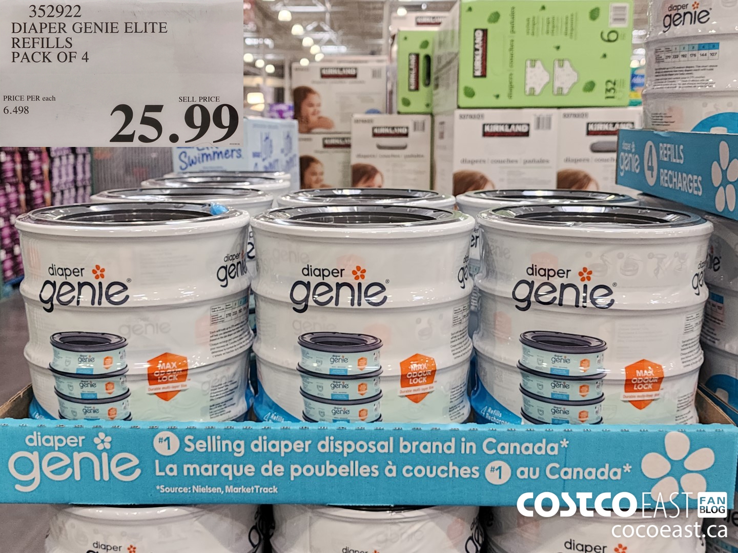 Costco diaper hot sale genie