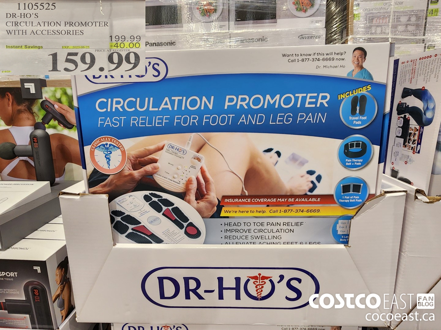 1105525 DR-HO'S CIRCULATION PROMOTER WITH ACCESSORIES ($40.00 INSTANT SAVINGS EXPIRES ON 2023-06-25) $159.99