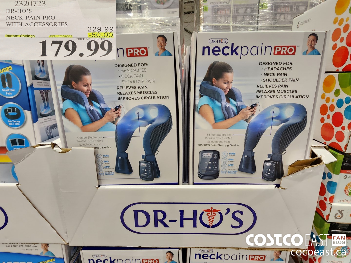 2320723 DR HO S NECK PAIN PRO WITH ACCESSORIES 50 00 INSTANT