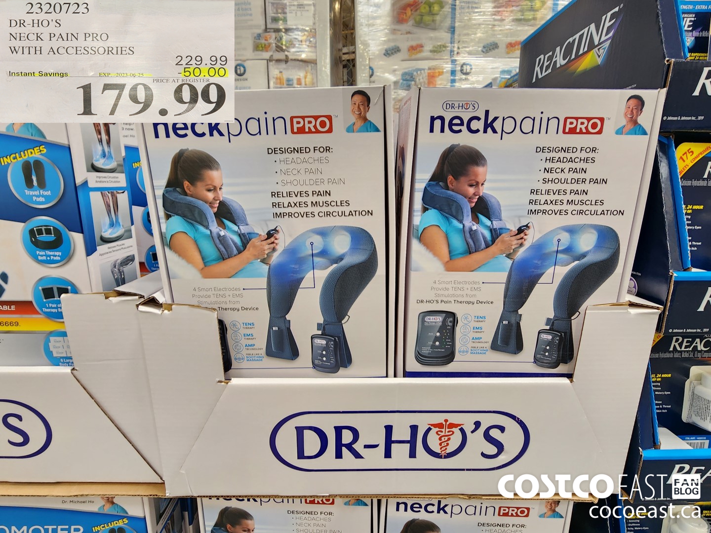 2320723 DR-HO'S NECK PAIN PRO WITH ACCESSORIES ($50.00 INSTANT SAVINGS EXPIRES ON 2023-06-25) $179.99