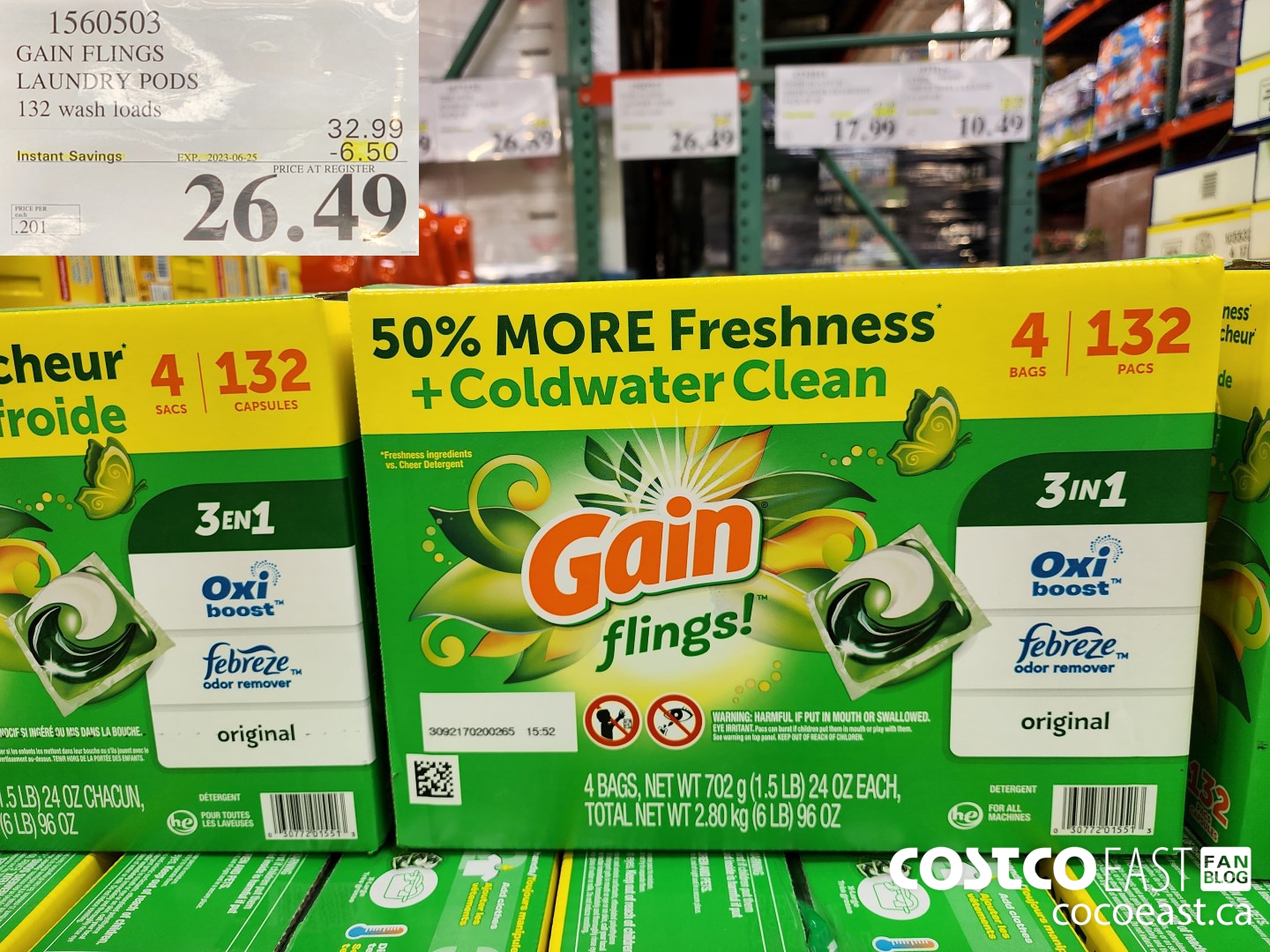 Costco East Laundry, Dish & Personal care Super Post June 22nd 2023