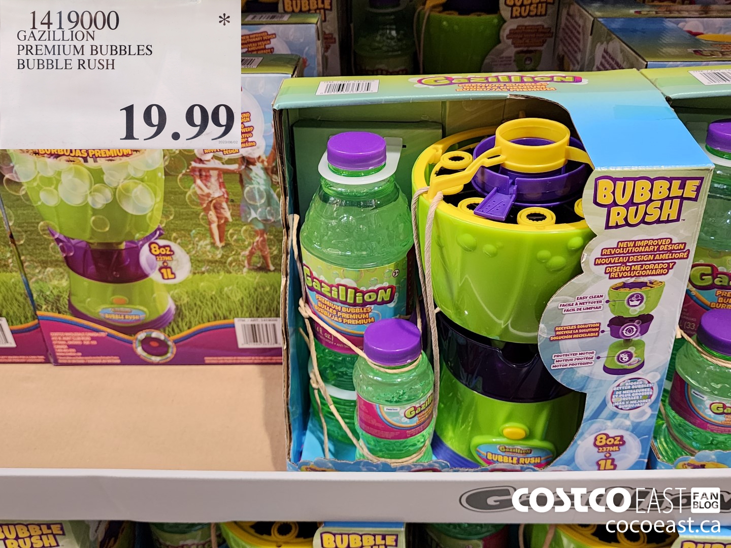 1419000 GAZILLION PREMIUM BUBBLES BUBBLE RUSH $19.99