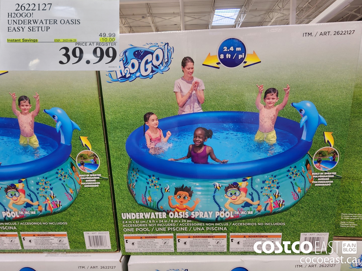 2622127 H20GO! UNDERWATER OASIS EASY SETUP ($10.00 INSTANT SAVINGS EXPIRES ON 2023-06-25) $39.99