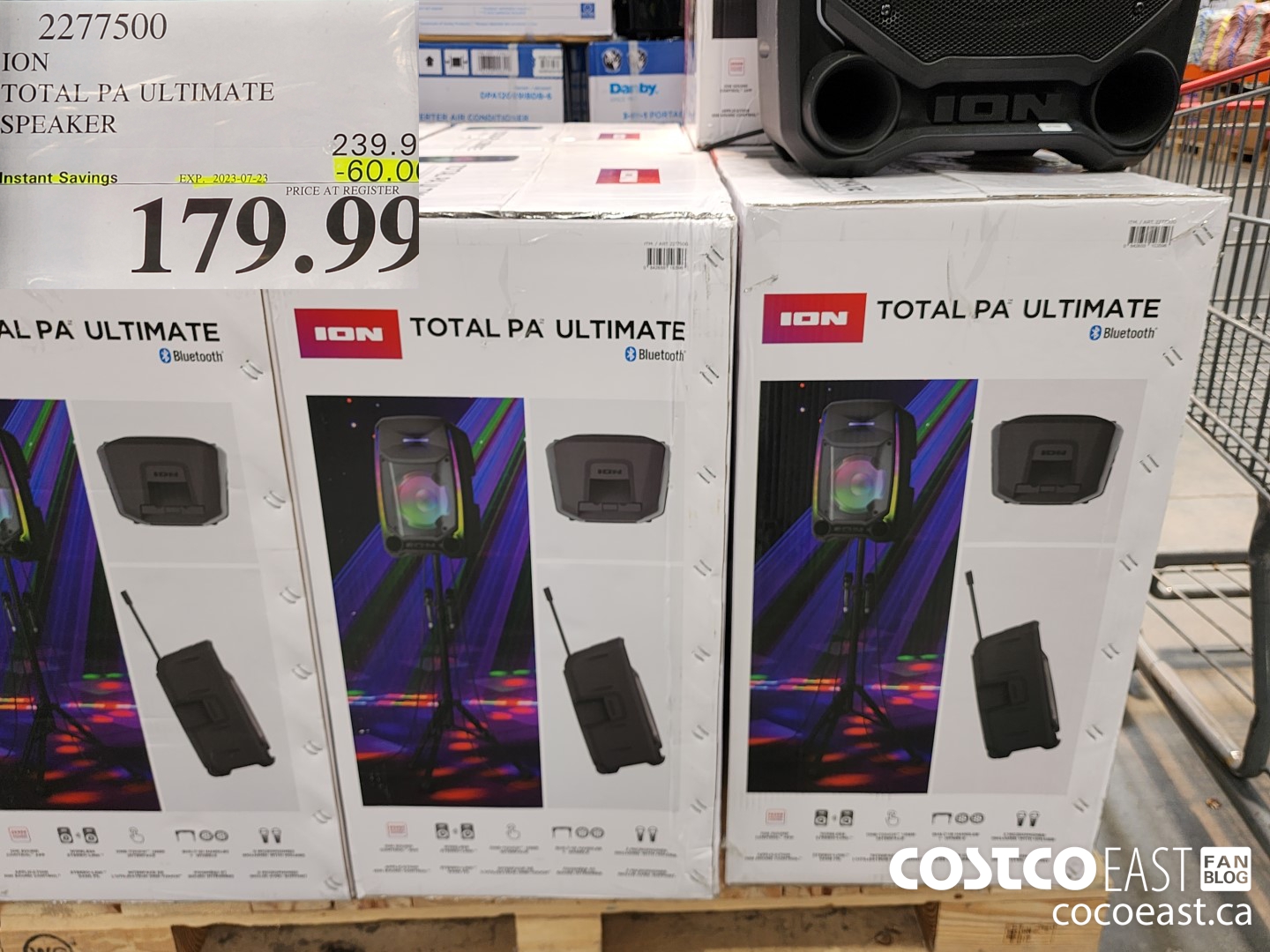 2277500 ION TOTAL PA ULTIMATE SPEAKER ($60.00 INSTANT SAVINGS EXPIRES ON 2023-07-23) $179.99