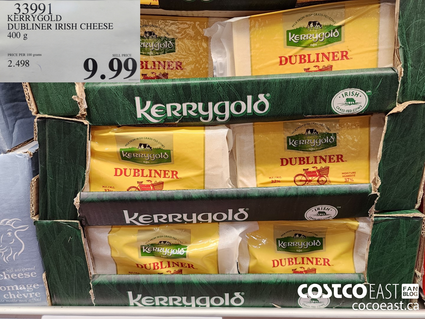 33991 KERRYGOLD DUBLINER IRISH CHEESE 400 g $9.99