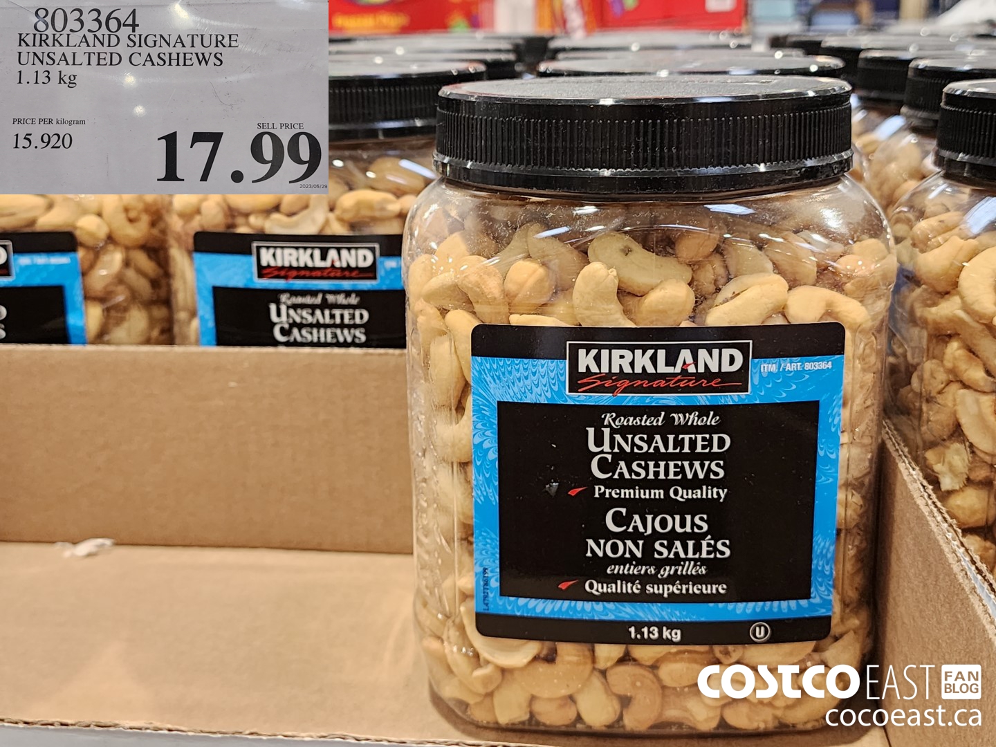 Costco East Snacks, nuts and protein Super Post June 8th 2023