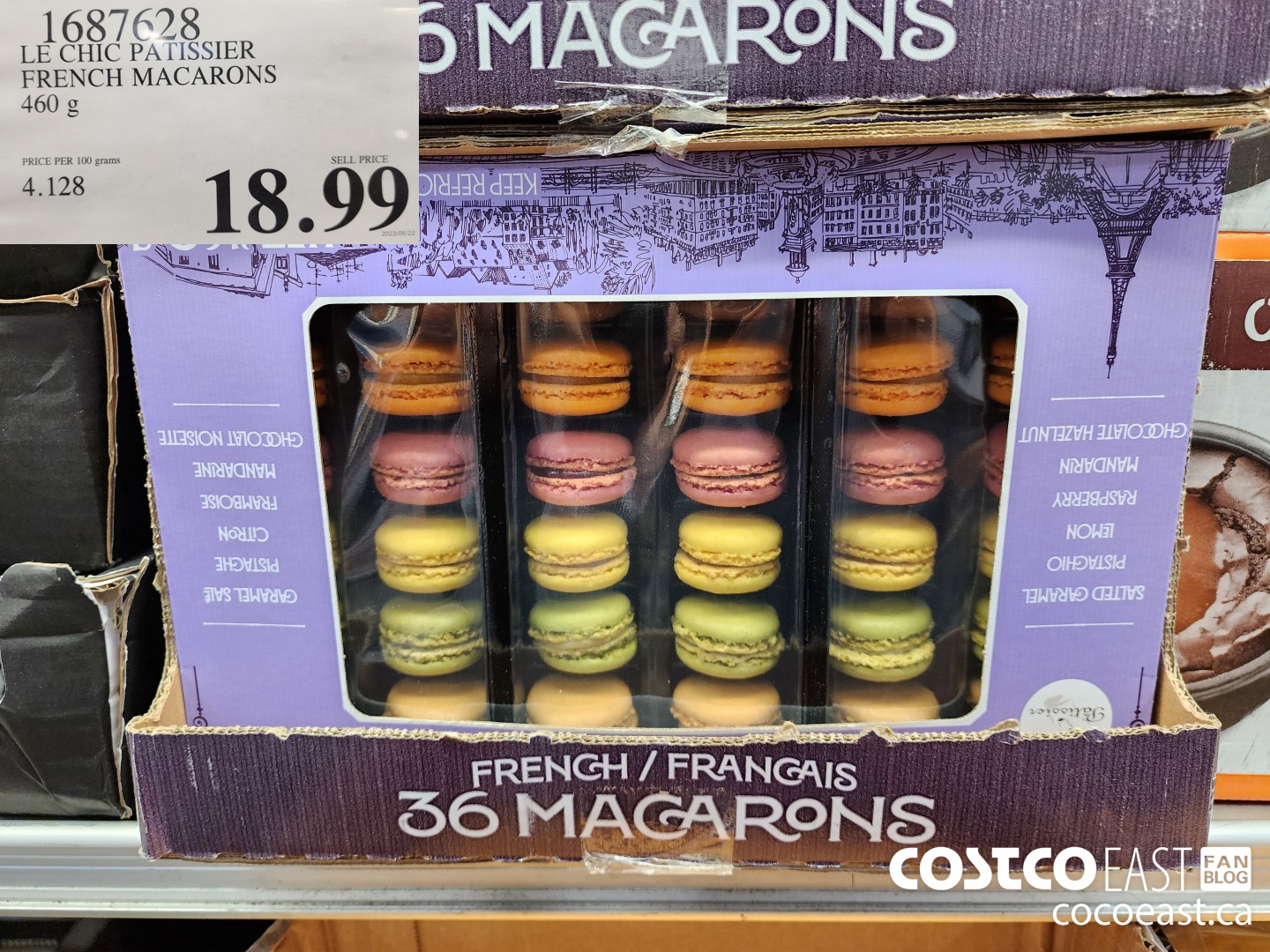 1687628 LE CHIC PATISSIER FRENCH MACARONS 460 g $18.99