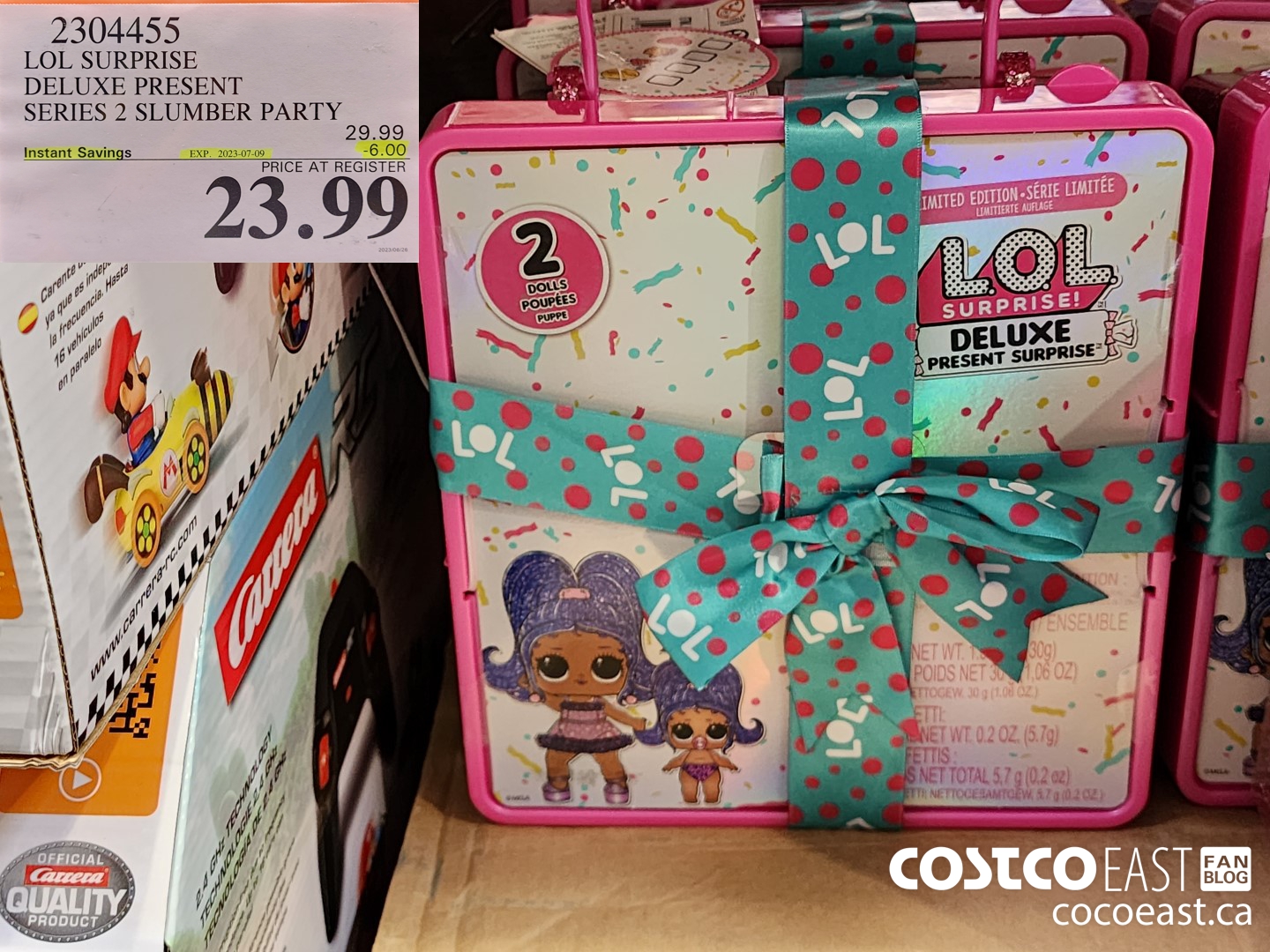 2304455 LOL SURPRISE DELUXE PRESENT SERIES 2 SLUMBER PARTY ($6.00 INSTANT SAVINGS EXPIRES ON 2023-07-09) $23.99