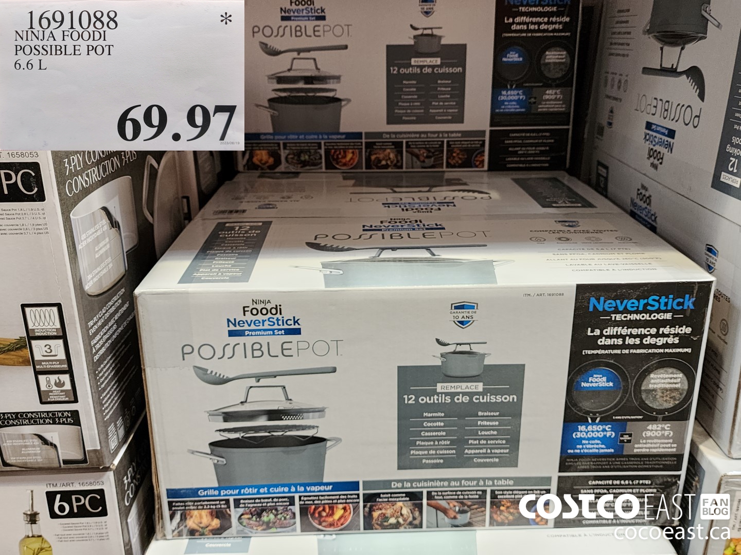 1691088 NINJA FOODI POSSIBLE POT 6.6 L $69.97