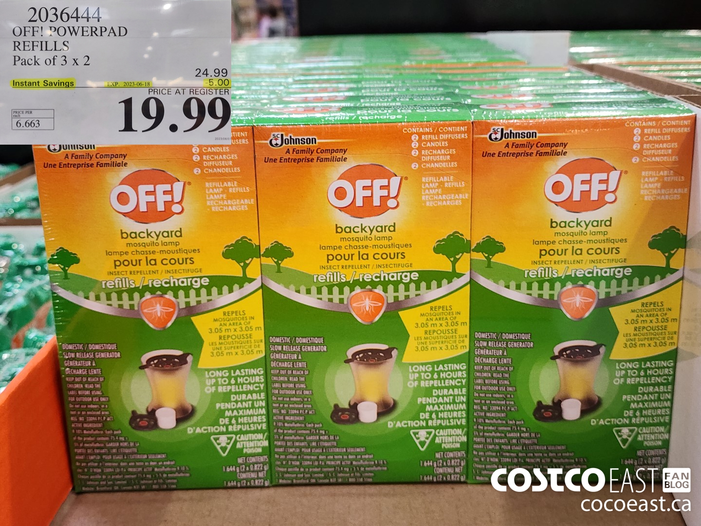 2036444 OFF! POWERPAD REFILLS PACK OF 3 X 2 ($5.00 INSTANT SAVINGS EXPIRES ON 2023-06-18) $19.99