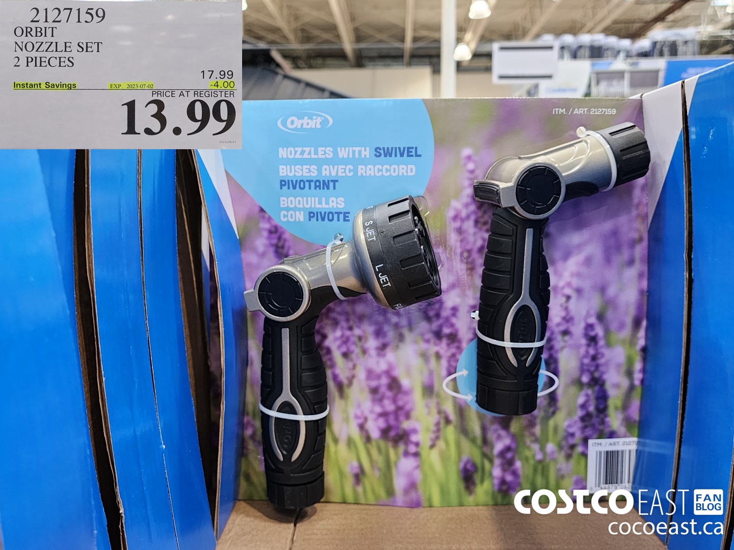 2127159 ORBIT NOZZLE SET 2 PIECES ($4.00 INSTANT SAVINGS EXPIRES ON 2023-07-02) $13.99