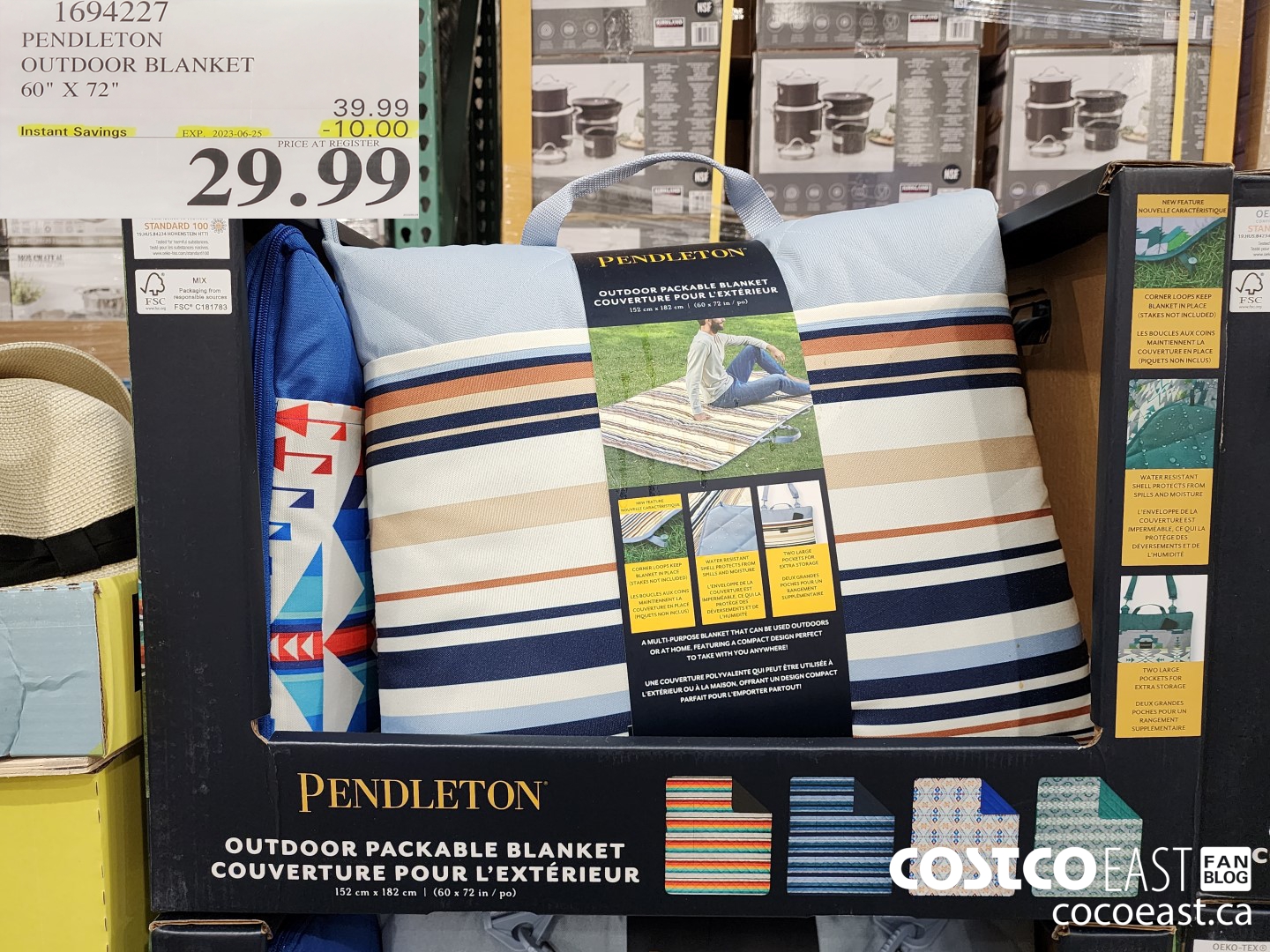 1694227 PENDLETON OUTDOOR BLANKET 60