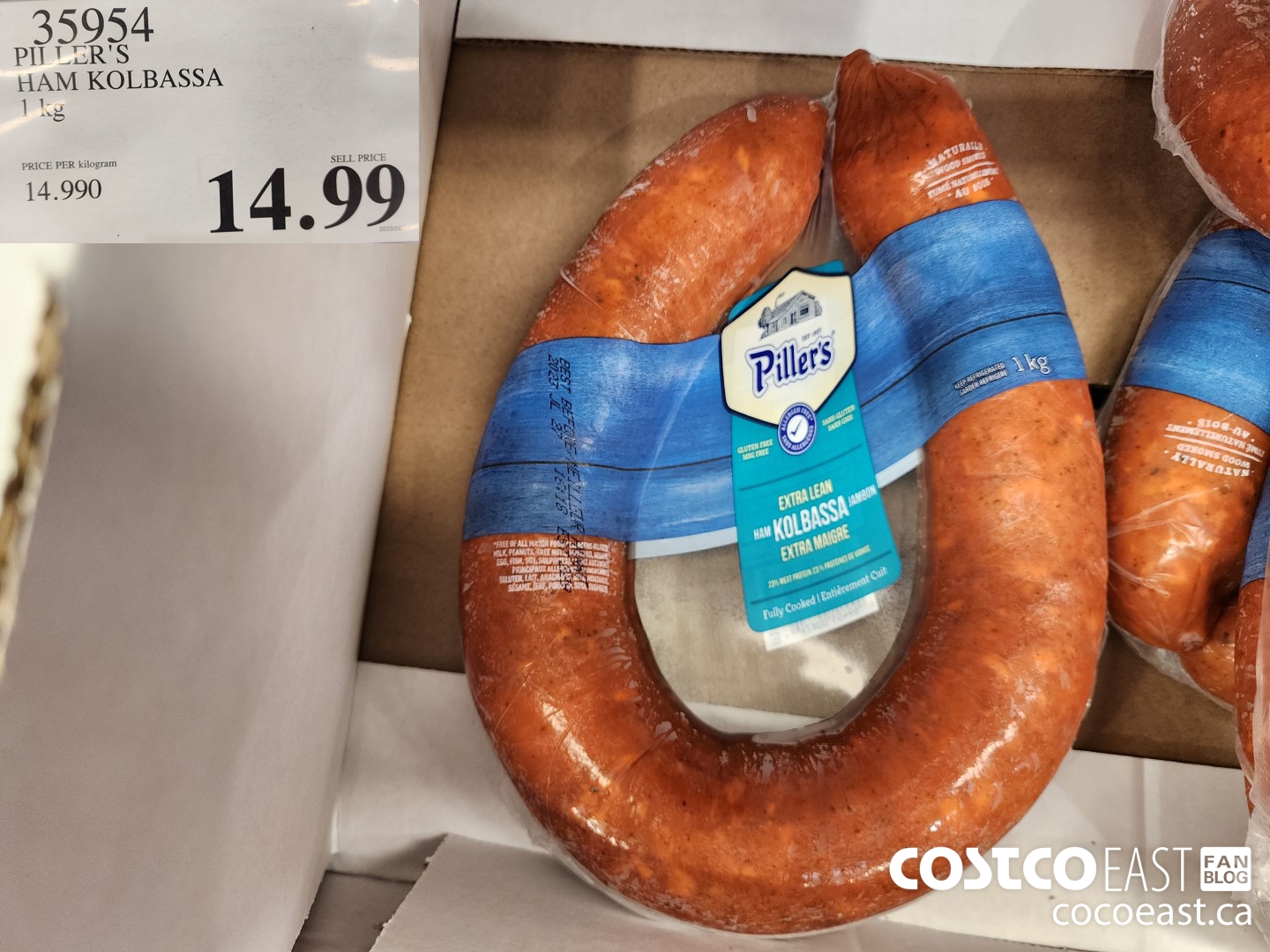 35954 PILLER'S HAM KOLBASSA 1 KG ($2.90 INSTANT SAVINGS EXPIRES ON 2016-12-25) $8.99