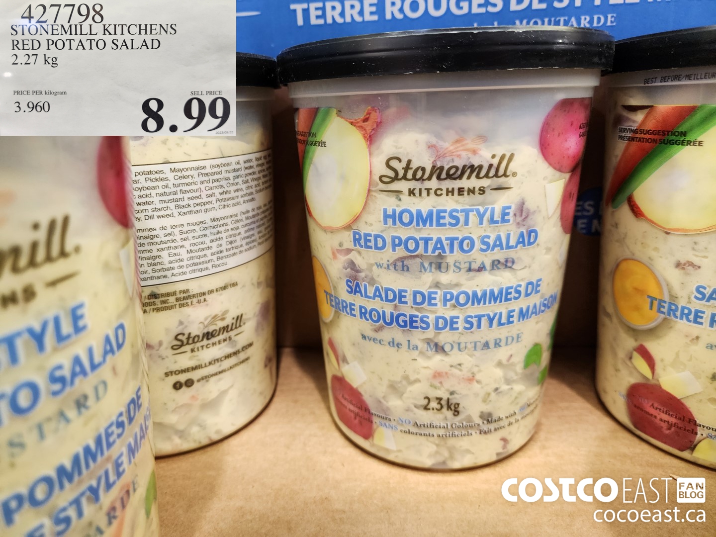 427798 STONEMILL KITCHENS RED POTATO SALAD 2.27 KG $8.99