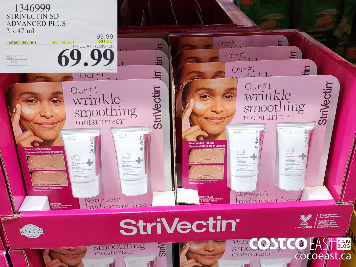 1346999 STRIVECTIN-SD ADVANCED PLUS 2 X 47ML ($30.00 INSTANT SAVINGS EXPIRES ON 2023-06-25) $69.99