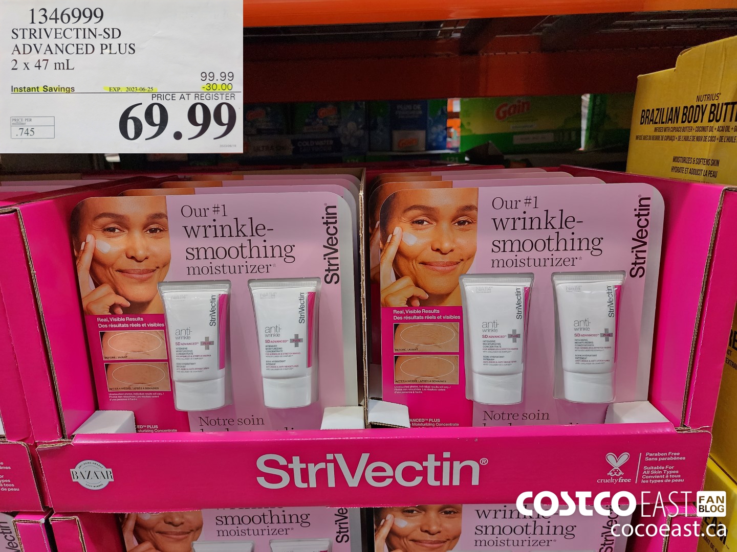 1346999 STRIVECTIN-SD ADVANCED PLUS 2 X 47ML ($30.00 INSTANT SAVINGS EXPIRES ON 2023-06-25) $69.99