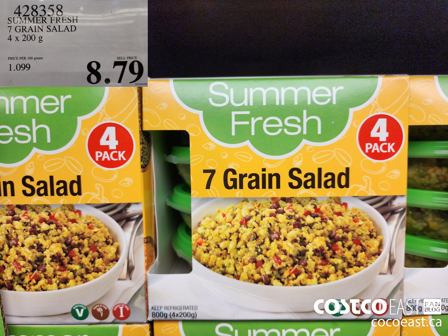 428358 SUMMER FRESH SEVEN GRAIN SALAD 4 X 200 G $8.79
