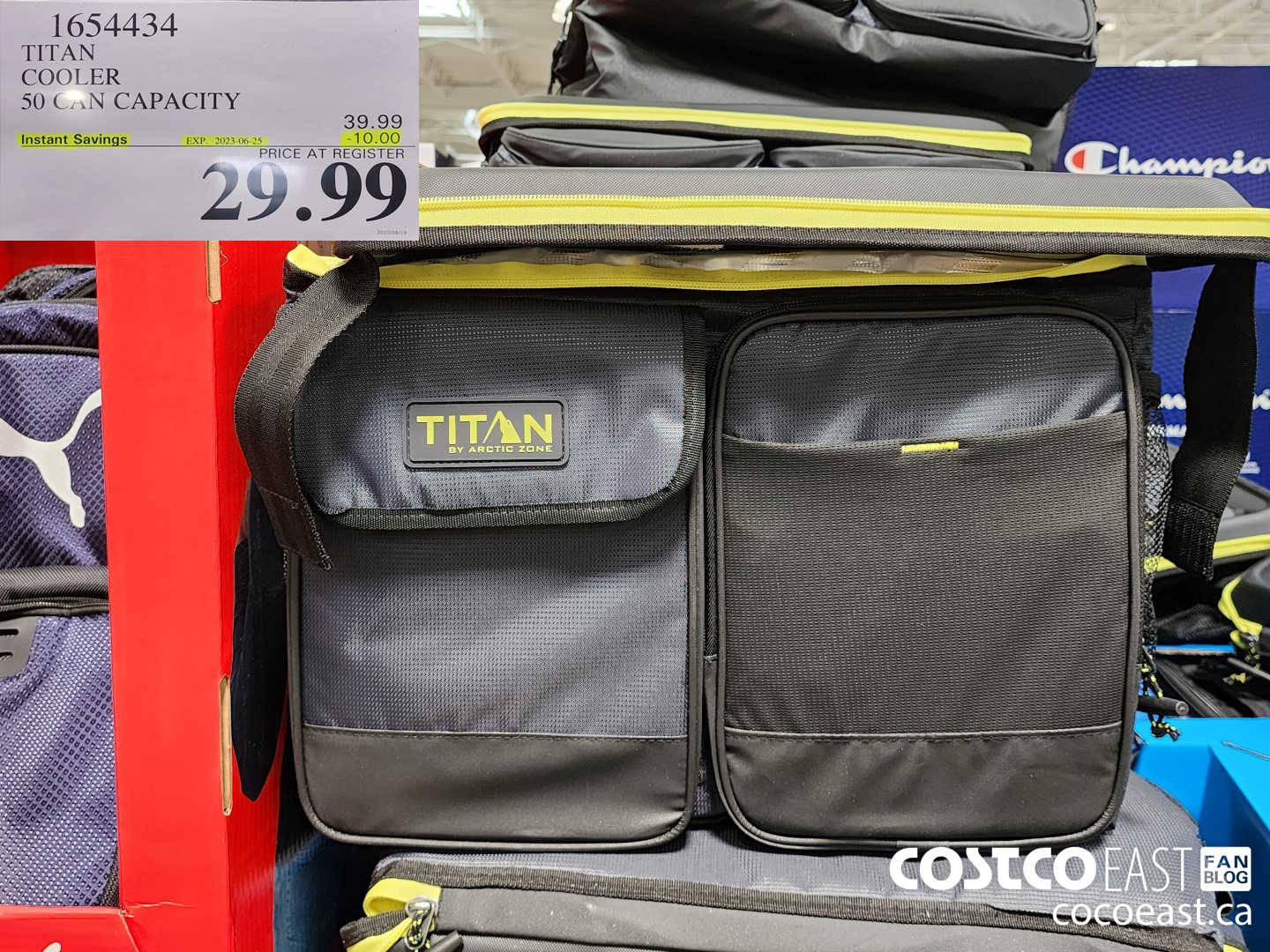1654434 TITAN COOLER 50 CAN CAPACITY ($10.00 INSTANT SAVINGS EXPIRES ON 2023-06-25) $29.99