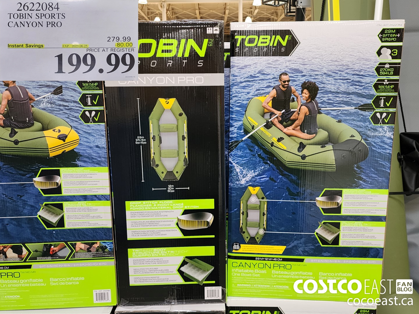 2622084 TOBIN SPORTS CANYON PRO ($80.00 INSTANT SAVINGS EXPIRES ON 2023-06-25) $199.99