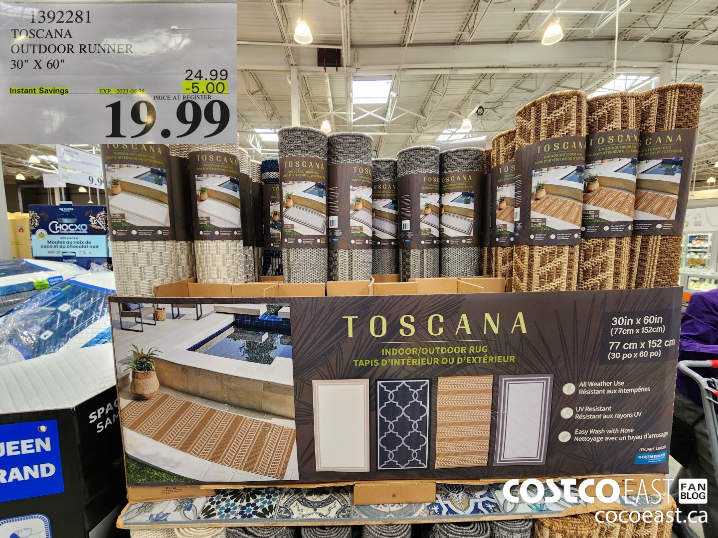 1392281 TOSCANA OUTDOOR RUNNER 30