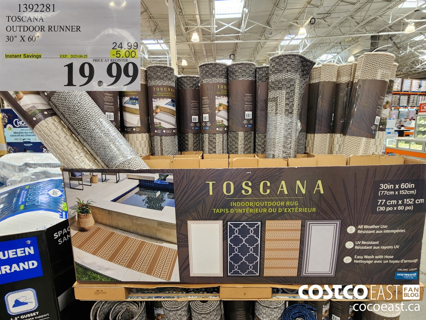 1392281 TOSCANA OUTDOOR RUNNER 30