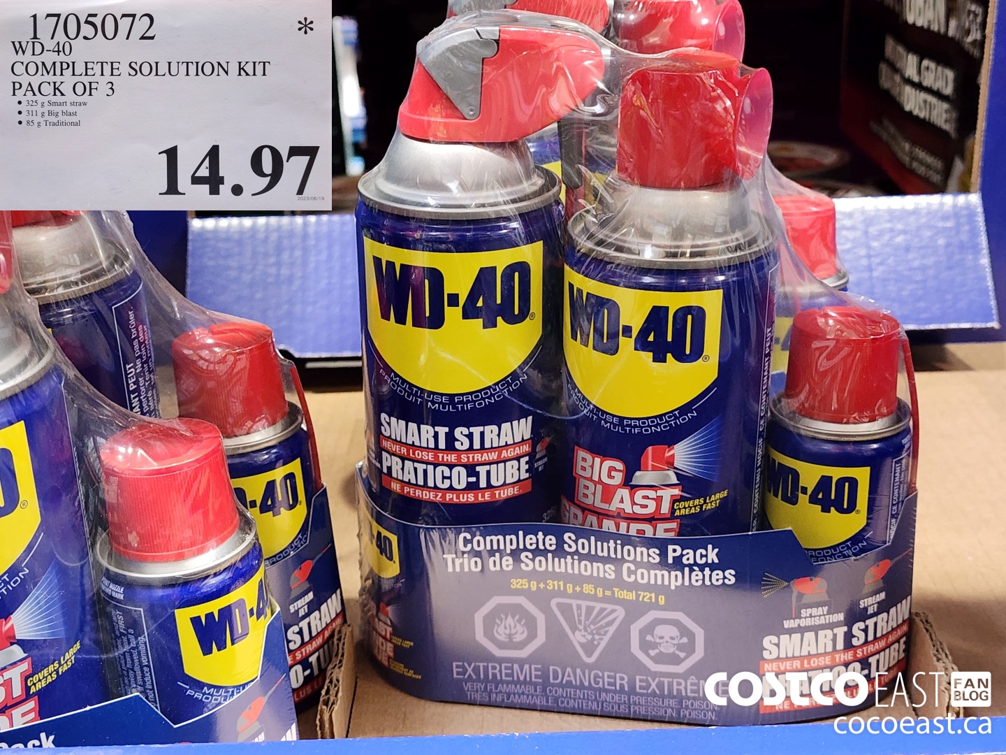 1705072 WD-40 COMPLETE SOLUTION KIT PACK OF 3 $14.97