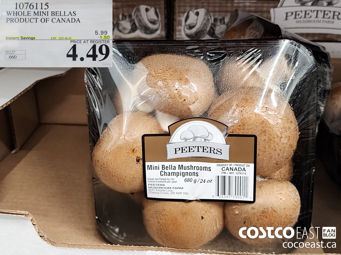 1076115 WHOLE MINI BELLAS PRODUCT OF CANADA ($1.50 INSTANT SAVINGS EXPIRES ON 2023-06-25) $4.49