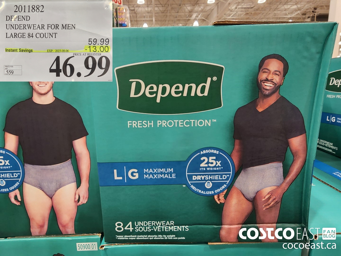 6357953 KIRKLAND SIGNATURE PROTECTIVE UNDERWEAR WOMEN XL 84 COUNT 10 00  INSTANT SAVINGS EXPIRES ON 2023 02 26 27 99 - Costco East Fan Blog