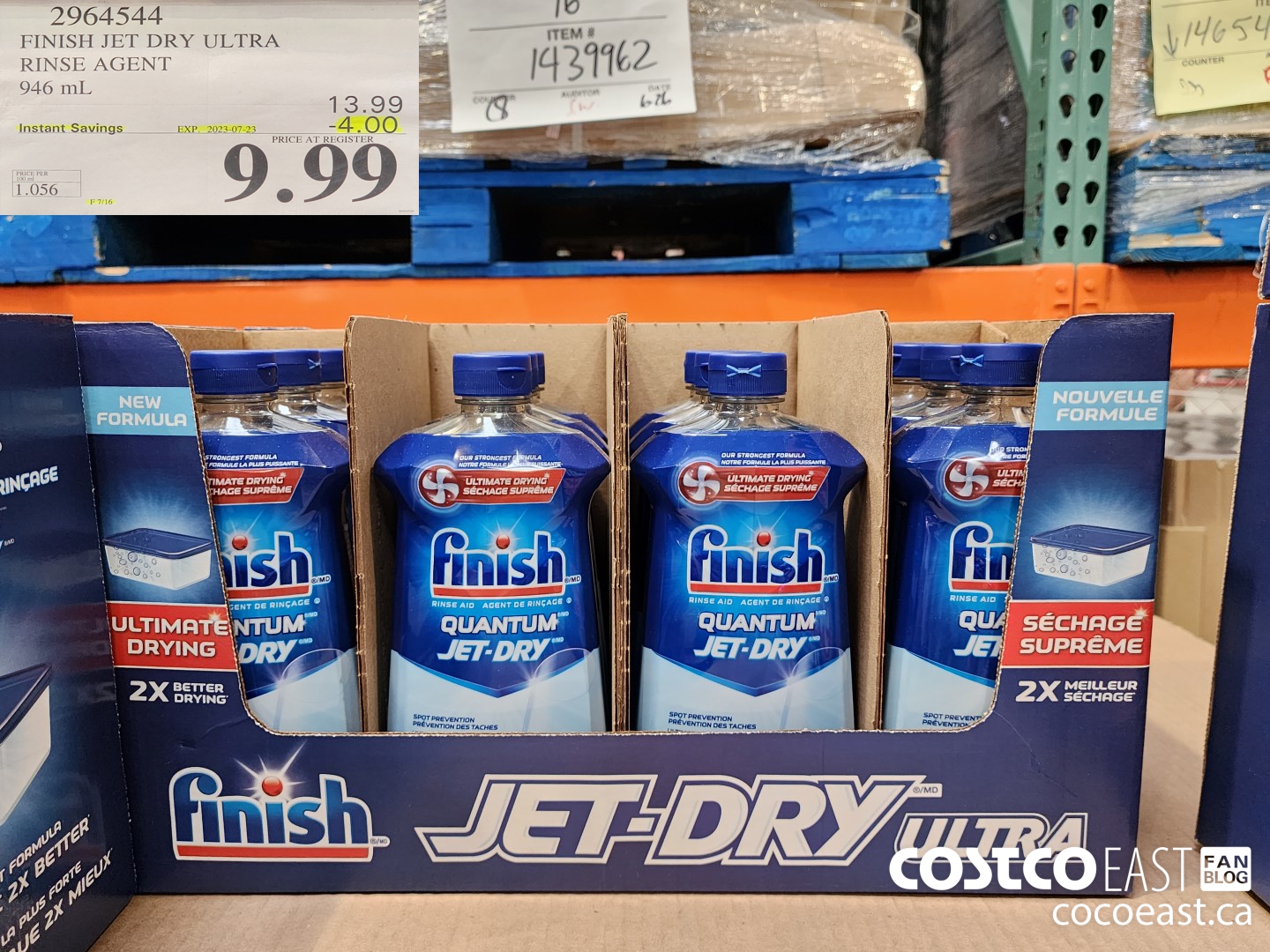 Costco: Finish Jet-Dry Rinse Aid LARGE 32 Ounce Bottles ONLY $4.99