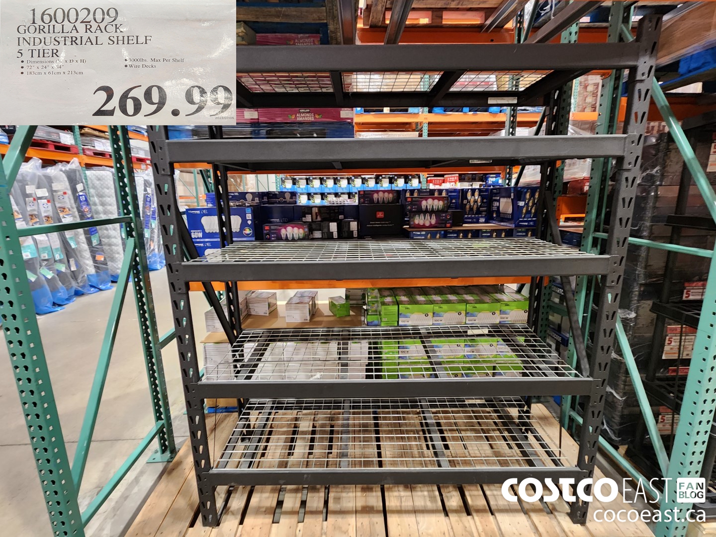 Costco] Gorilla storage rack both commercial and non commercial 120$ and  280$ - RedFlagDeals.com Forums