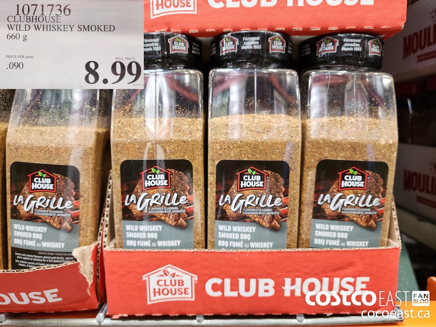 1071736 CLUBHOUSE WILD WHISKEY SMOKED 660 g $8.99