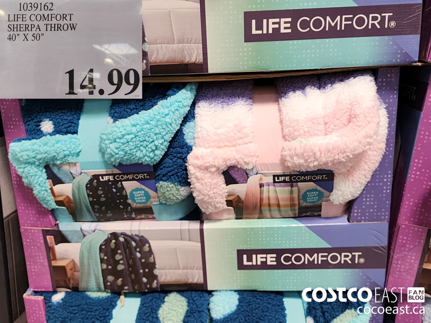 1552211 life comfort cotton knit throw 50 x 70 19 97 - Costco East Fan Blog