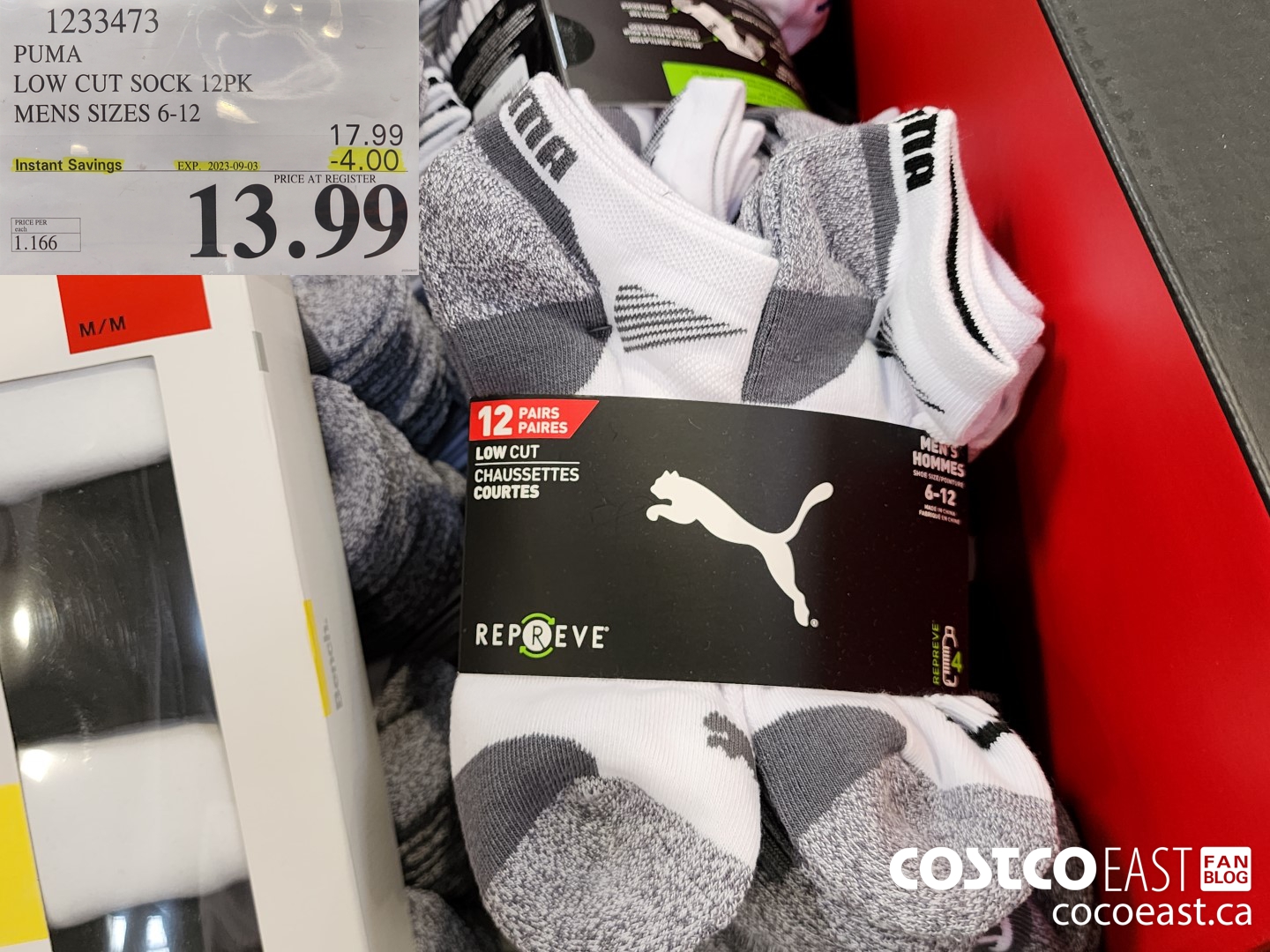 Costco Deals on X: 🧦So many #sock #deals right now! So many to choose  from! @puma women's and men's no show socks on sale $3 off now only $8.99  for 8 pairs!