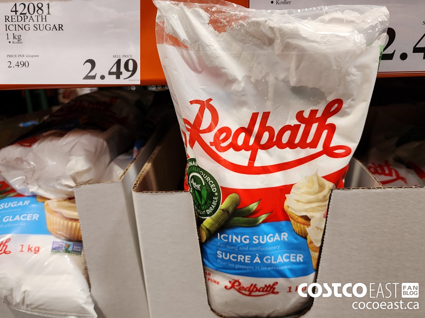 42081 REDPATH ICING SUGAR 1 KG $2.49