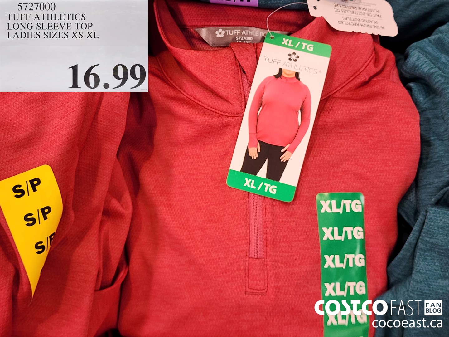 Tuff athletics long sleeve top. #costco #costcocanada #tinasfavyyc #yy