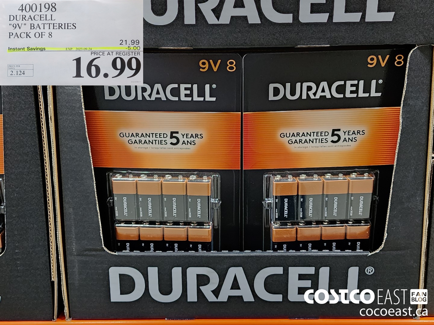 1363859 DURACELL LED LANTERN PACK OF 2 19 99 - Costco East Fan Blog