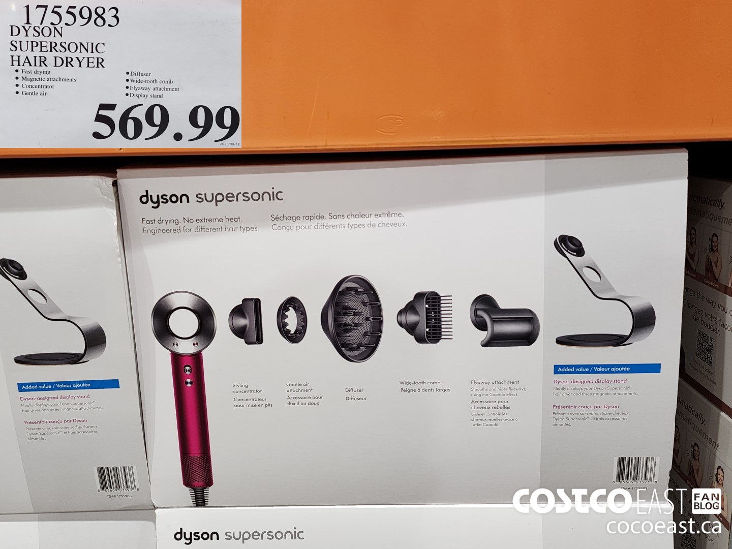 1755983 DYSON SUPERSONIC HAIR DRYER $569.99