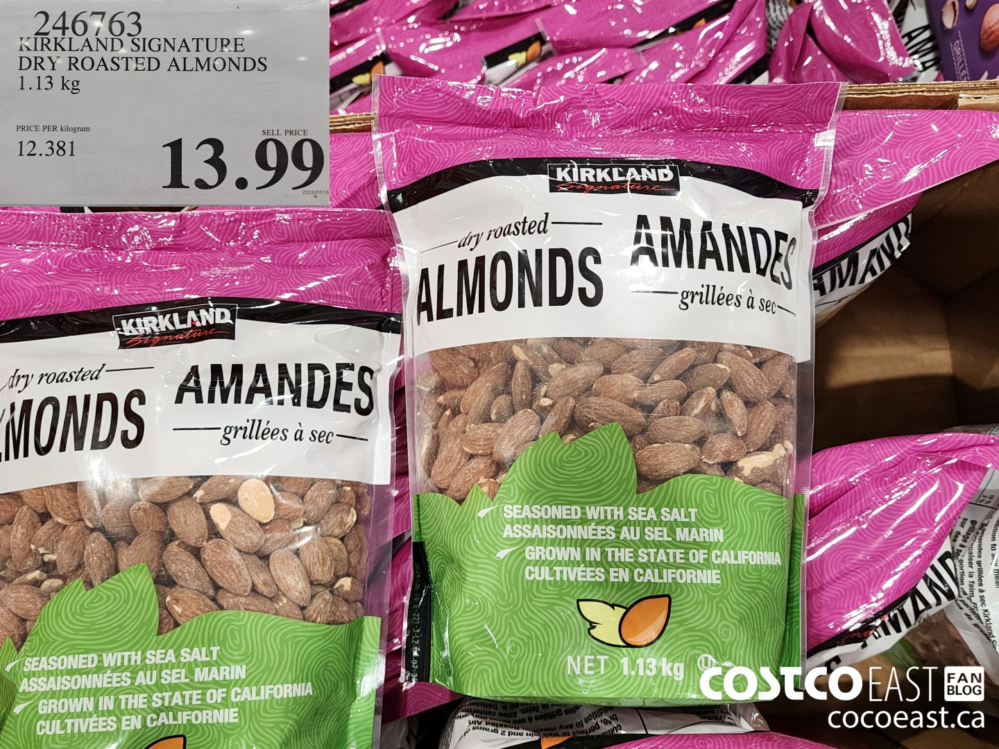 Costco East Snacks, nuts & protein Super Post Sept 21st 2023