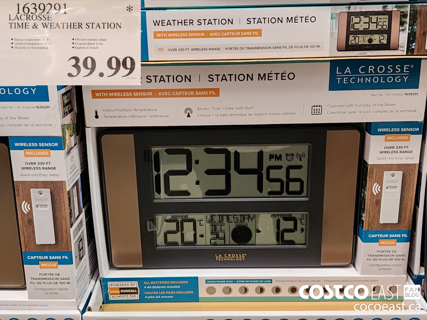 1528762 LA CROSSE WIRELESS METEO STATION 49 99 - Costco East Fan Blog