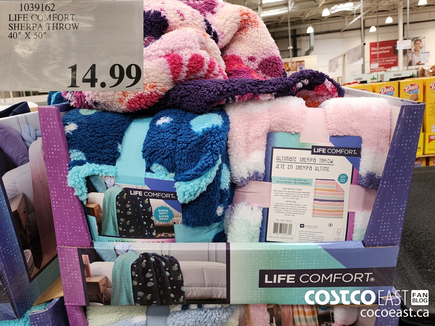 1552211 life comfort cotton knit throw 50 x 70 19 97 - Costco East Fan Blog