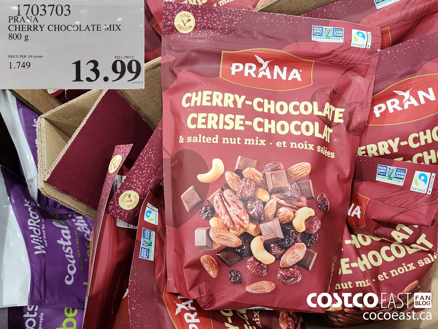 Natural Cherry-Chocolate & Salted Nut Mix – Prana Foods