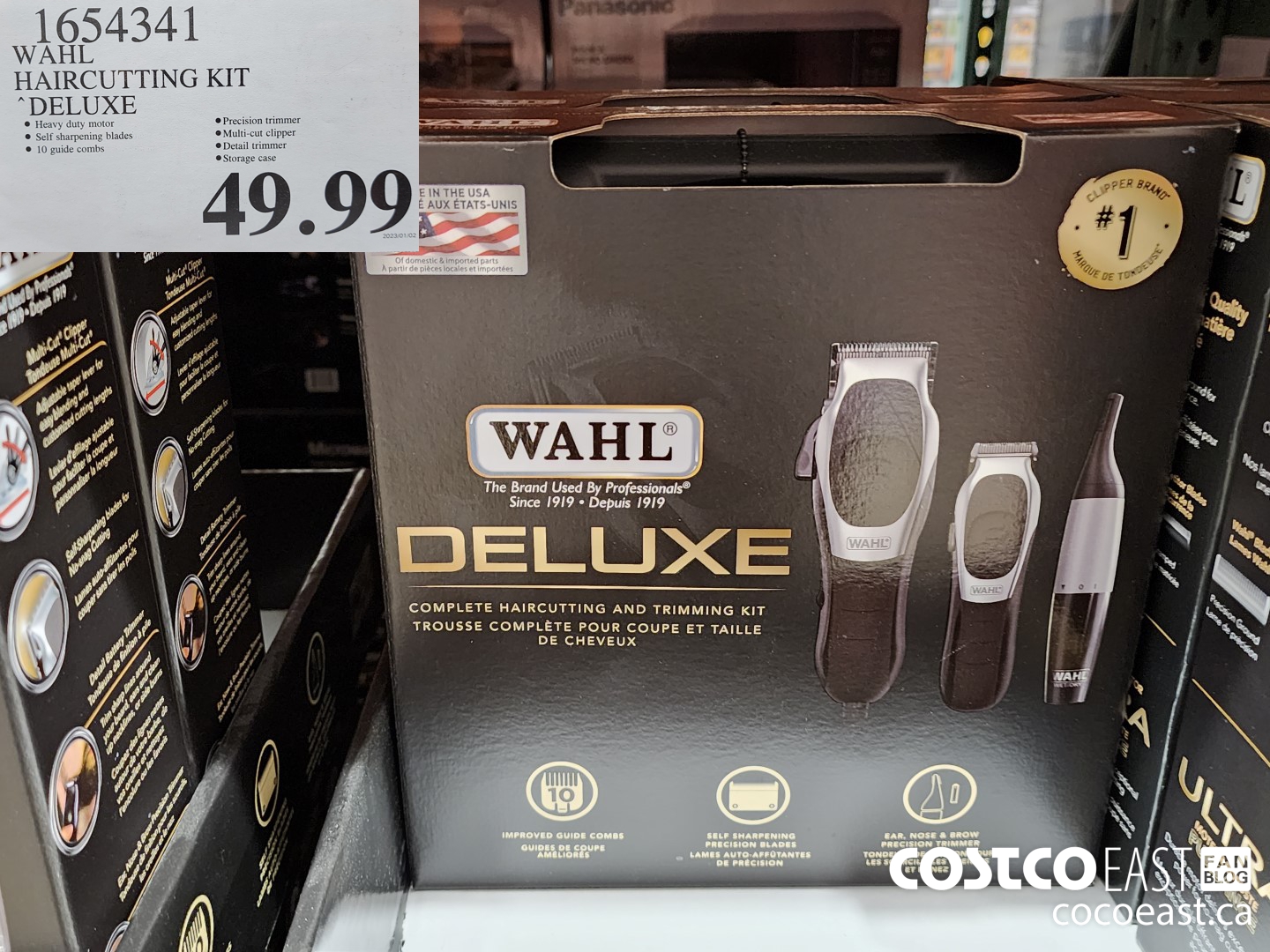 1654341 WAHL HAIRCUTTING KIT ~ DELUXE $49.99