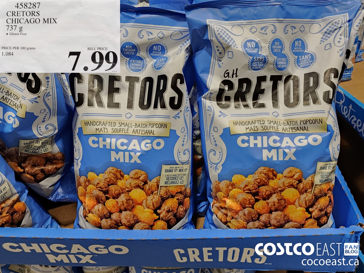 458287 CRETOR'S CHICAGO MIX 737 g $7.99