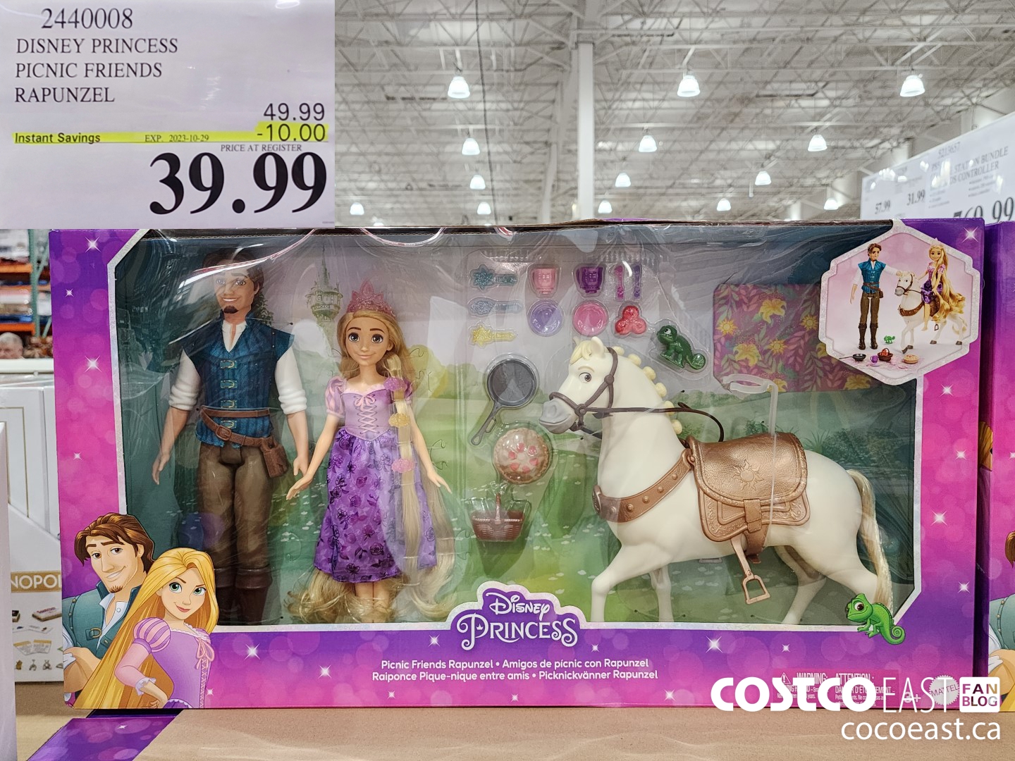 2440008 DISNEY PRINCESS PICNIC FRIENDS RAPUNZEL ($10.00 INSTANT SAVINGS EXPIRES ON 2023-10-29) $39.99