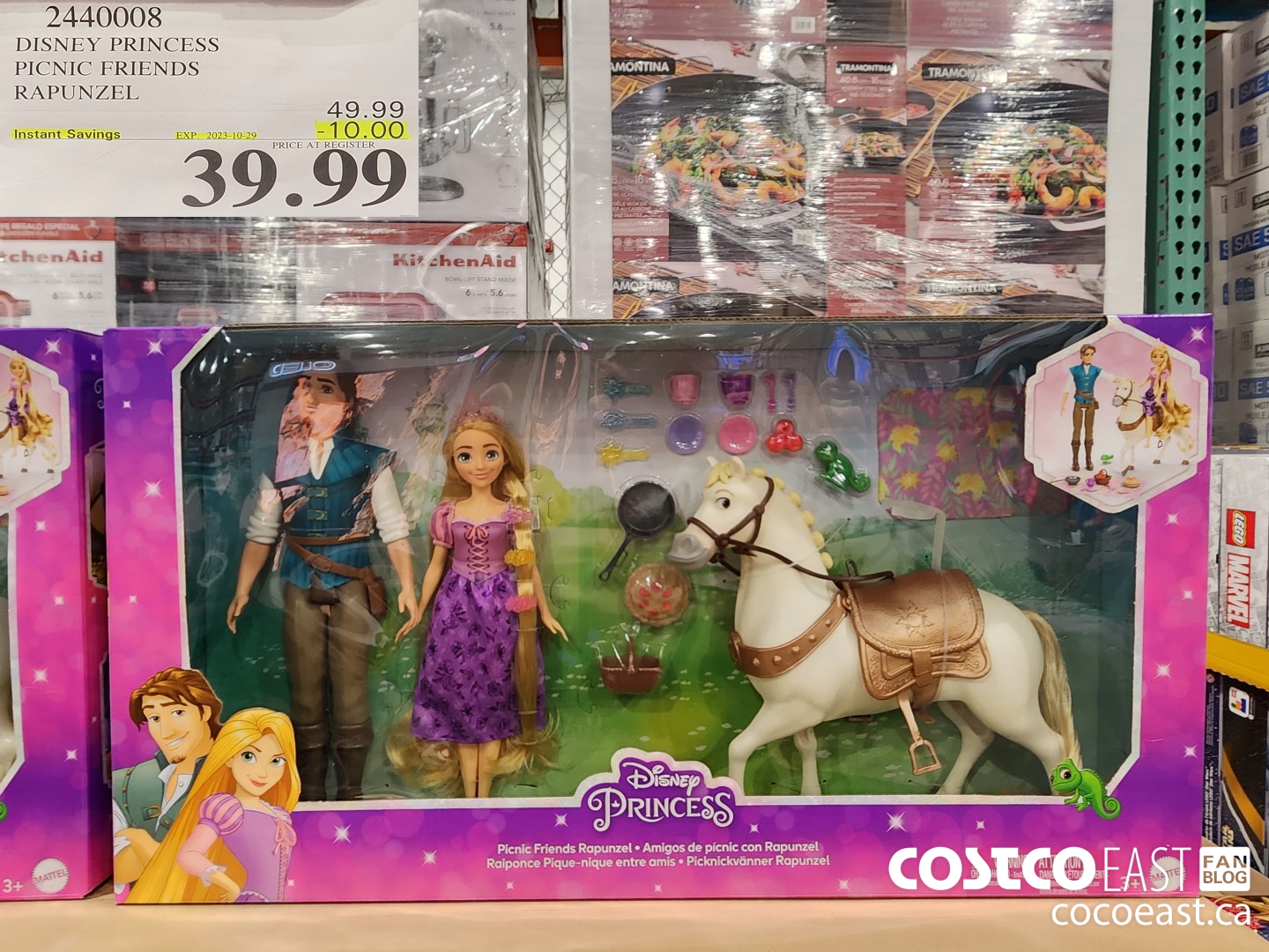 2440008 DISNEY PRINCESS PICNIC FRIENDS RAPUNZEL ($10.00 INSTANT SAVINGS EXPIRES ON 2023-10-29) $39.99
