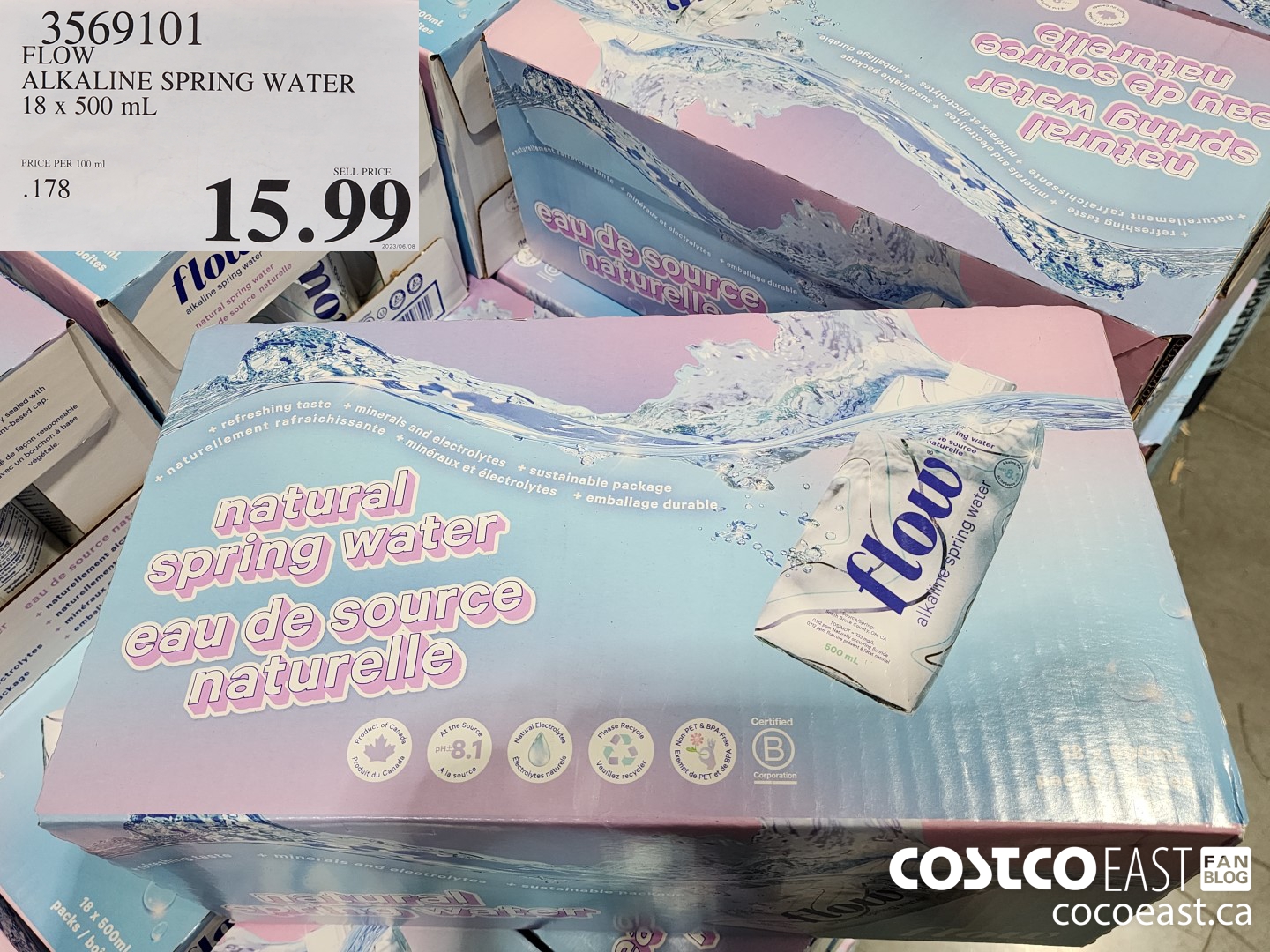 Costco East snack & beverage Super Post Oct 19th 2023 Ontario & Atlantic Canada Costco East