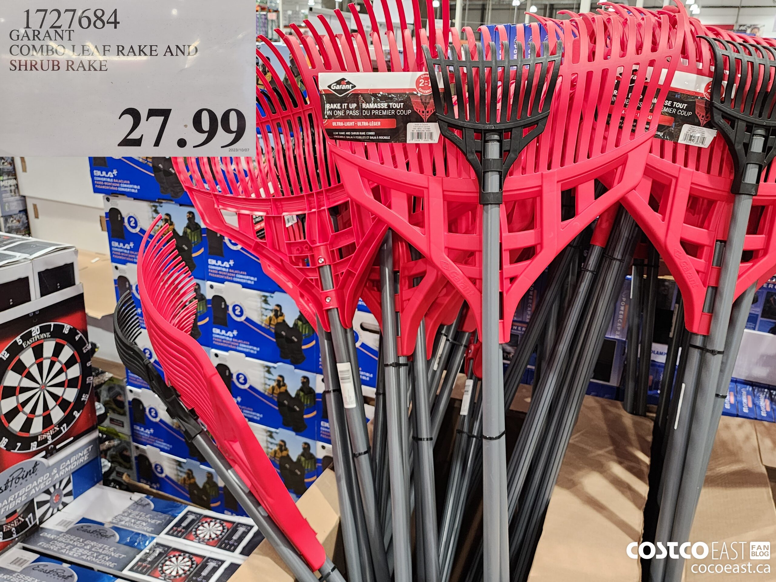 1727684 GARANT COMBO LEAF RAKE AND SHRUB RAKE $27.99